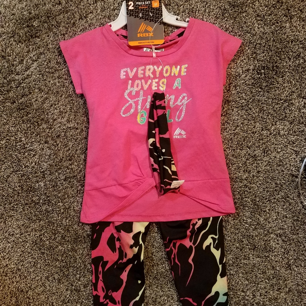 Rbx 3T outfit with matching headband
